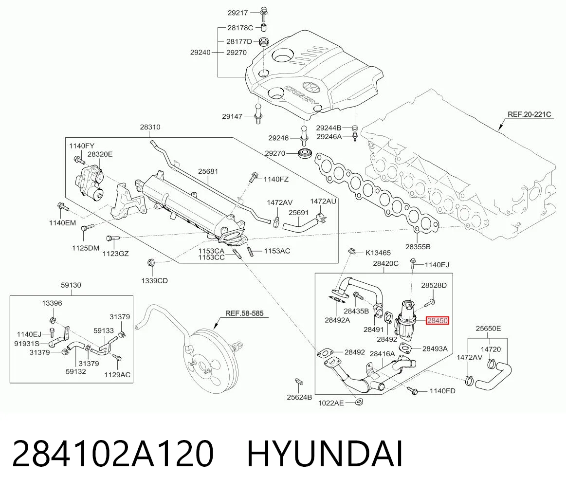 284102A120 Hyundai/Kia