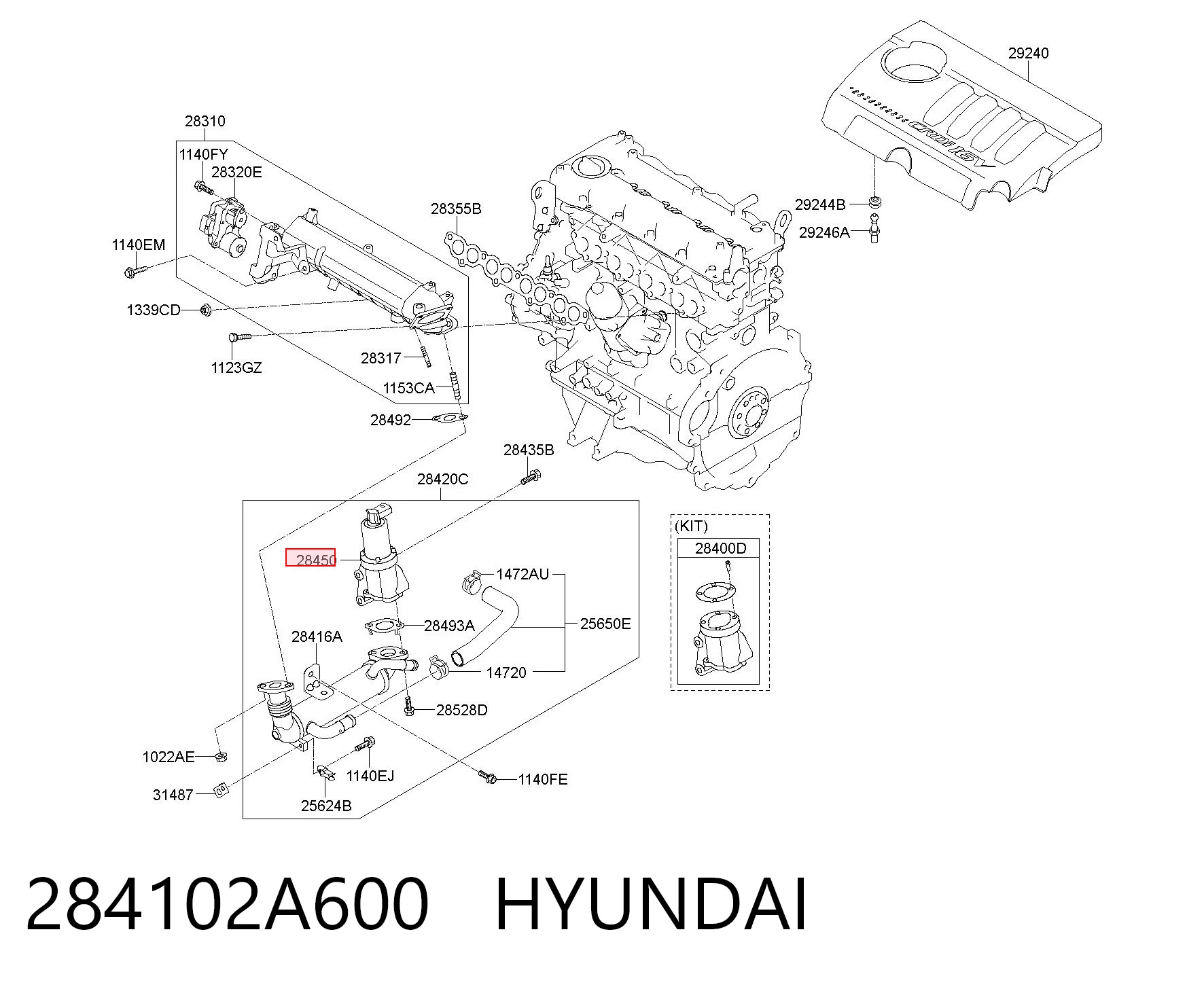 284102A600 Hyundai/Kia