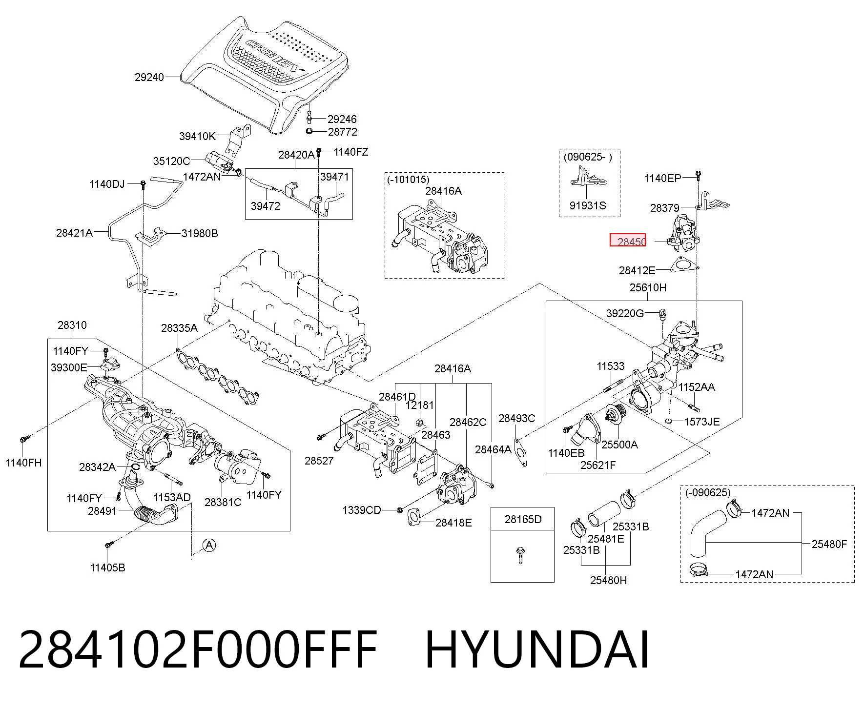 284102F000FFF Hyundai/Kia