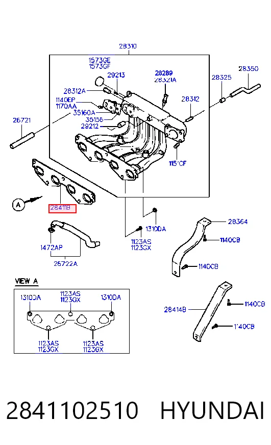 2841102510 Hyundai/Kia