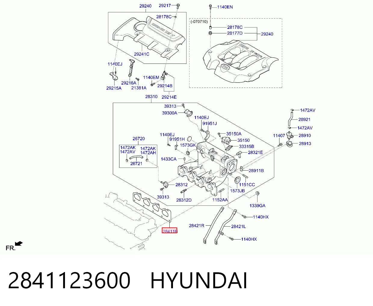 2841123600 Hyundai/Kia