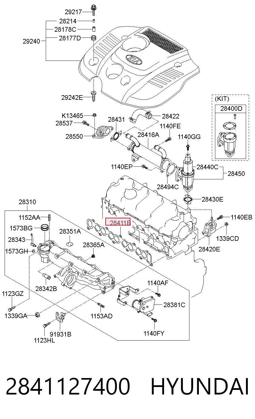 2841127400 Hyundai/Kia