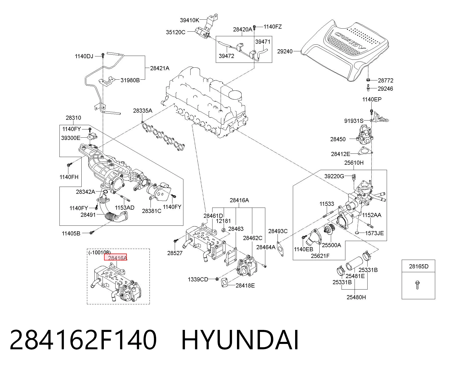 284162F140 Hyundai/Kia