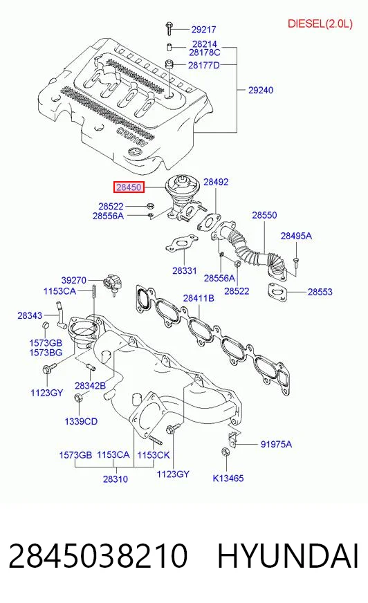 2845038210 Hyundai/Kia