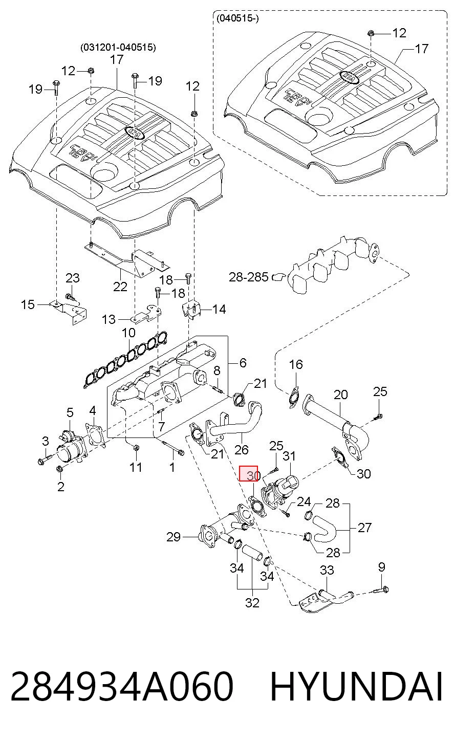 284934A060 Hyundai/Kia