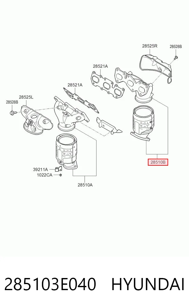 285103E040 Hyundai/Kia