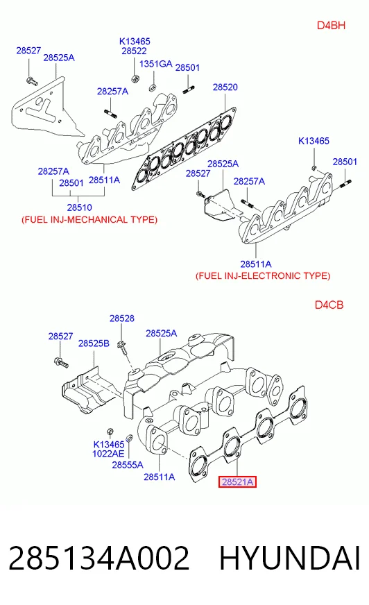 285134A002 Hyundai/Kia