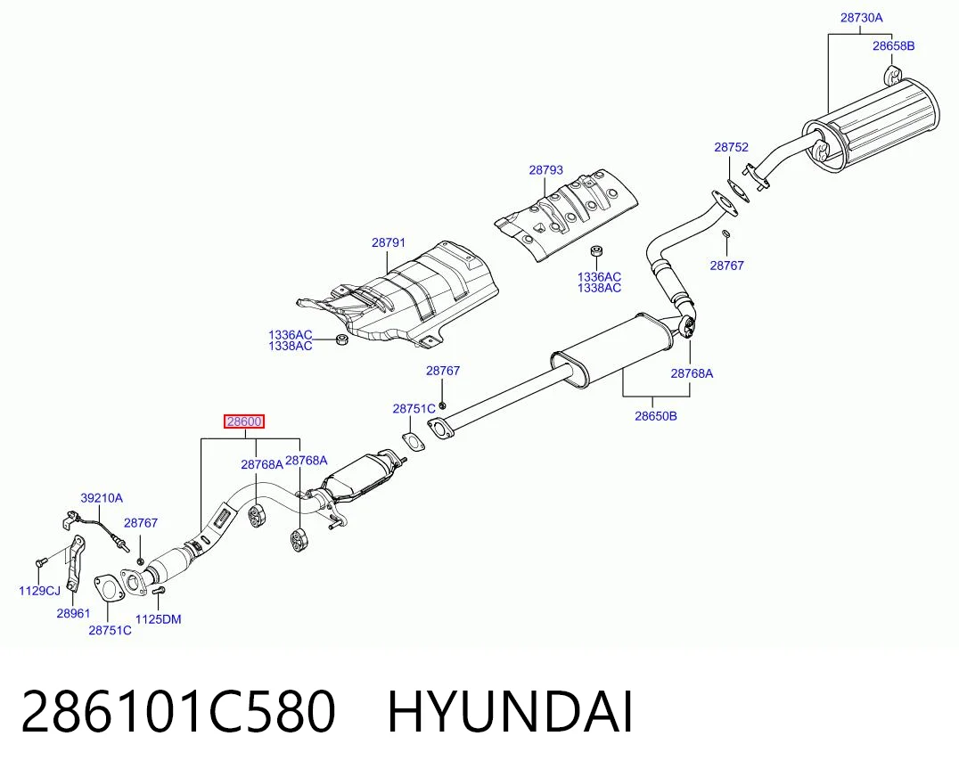 286101C580 Hyundai/Kia