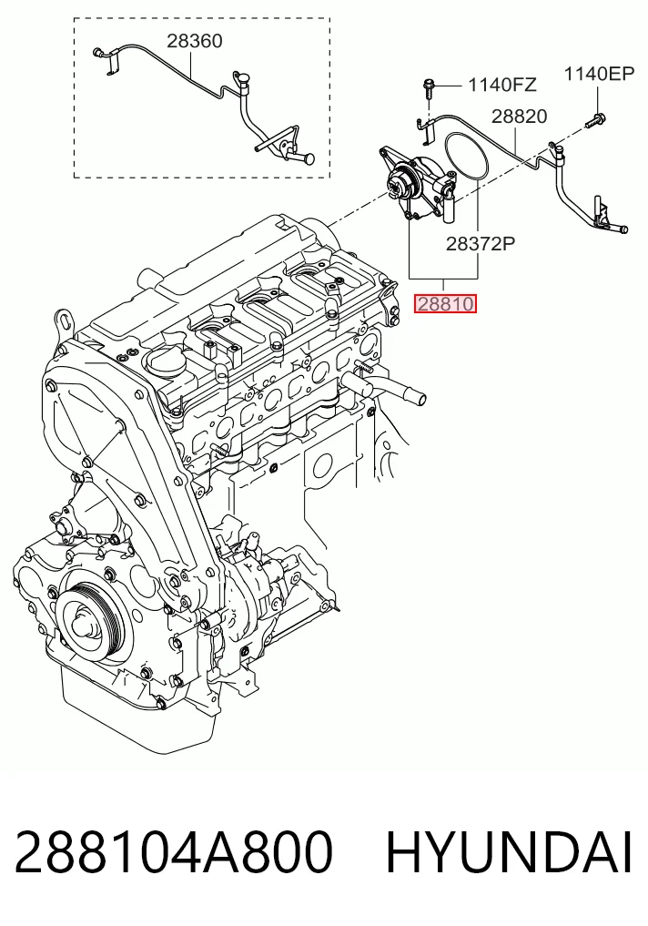 288104A800 Hyundai/Kia