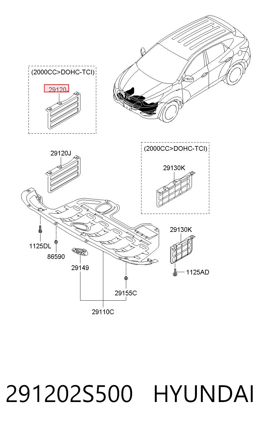 291202S500 Hyundai/Kia