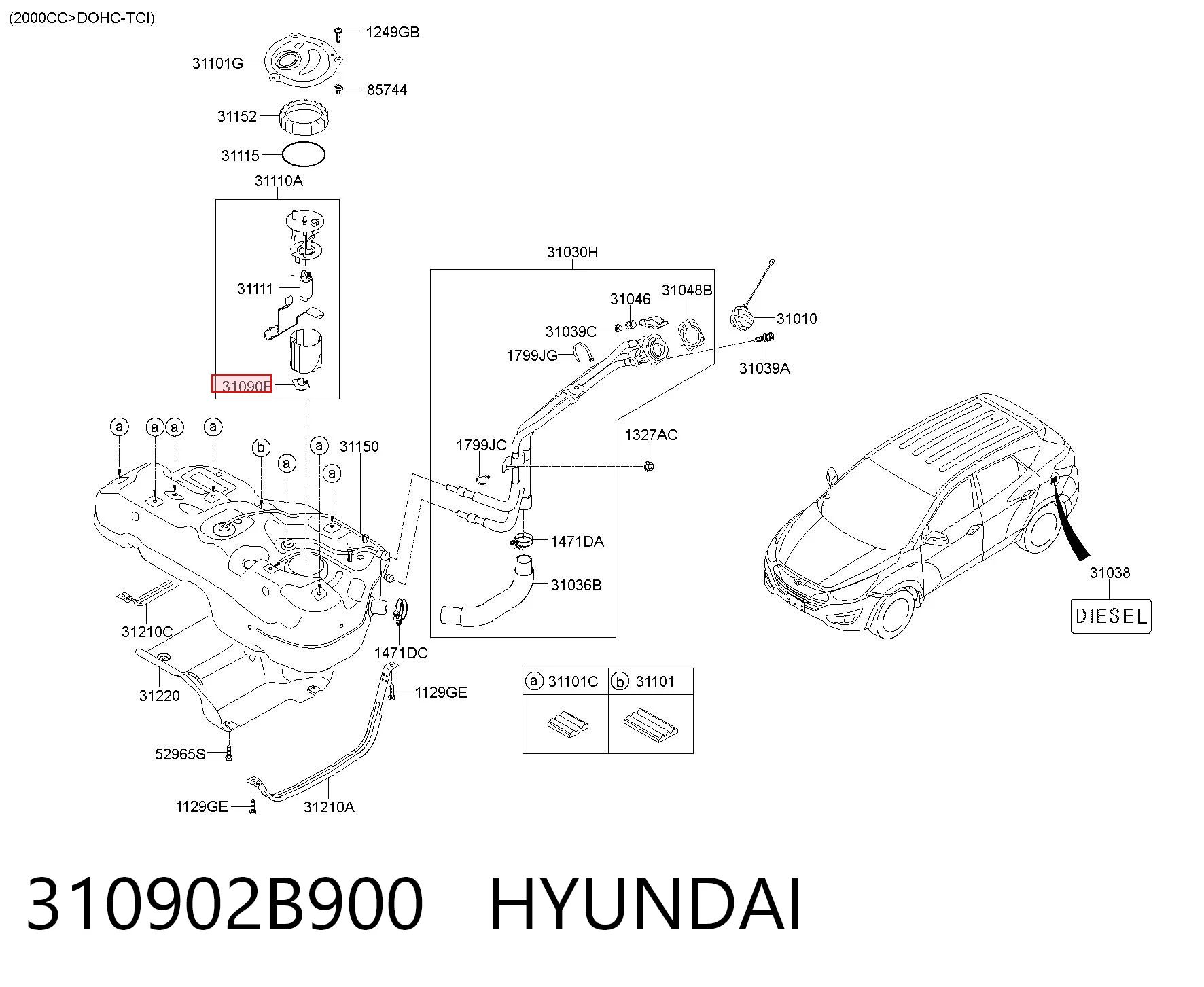 310902B900 Hyundai/Kia