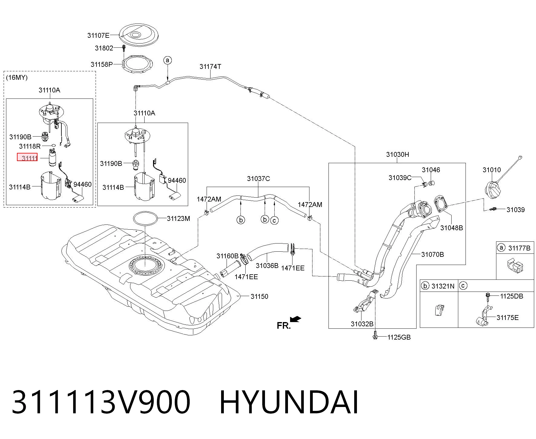 311113V900 Hyundai/Kia