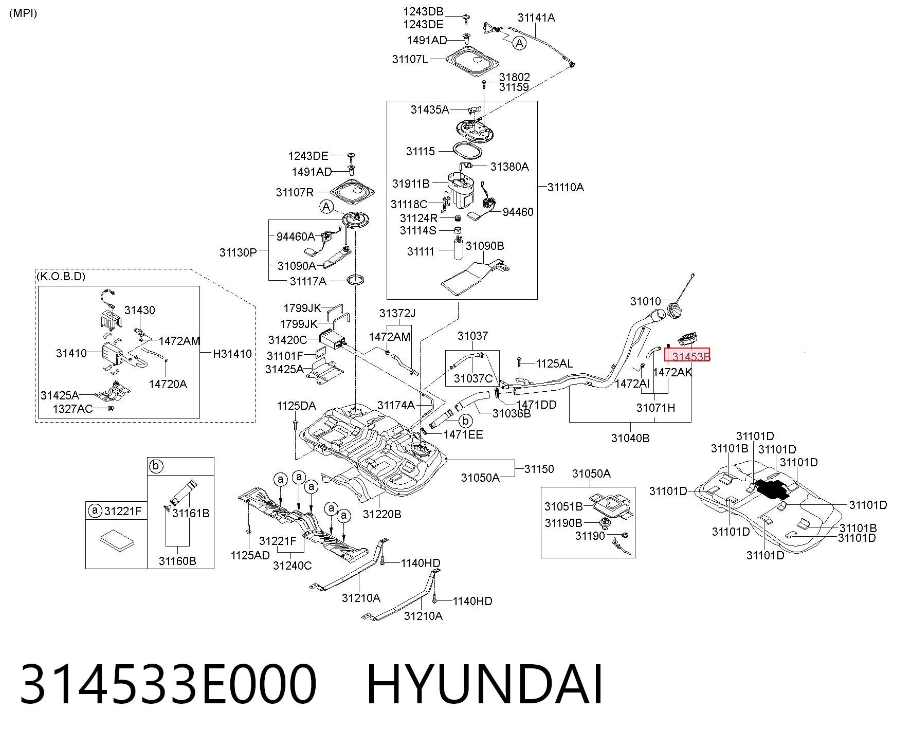 314533E000 Hyundai/Kia