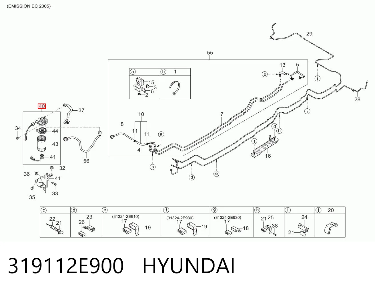 319112E900 Hyundai/Kia