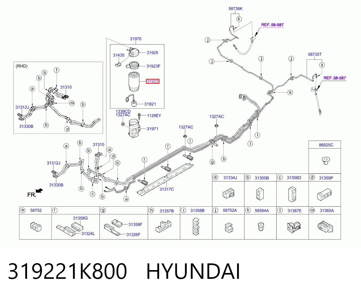 319221K800 Hyundai/Kia