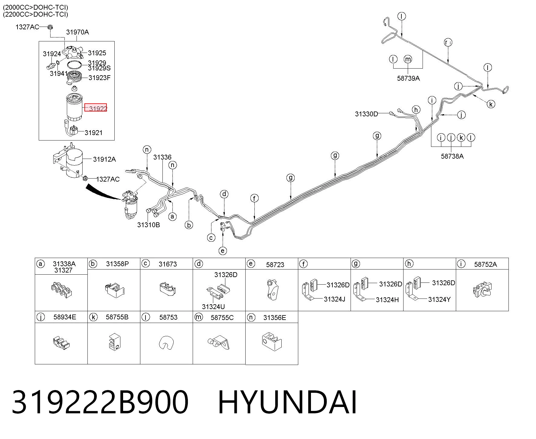 319222B900 Hyundai/Kia