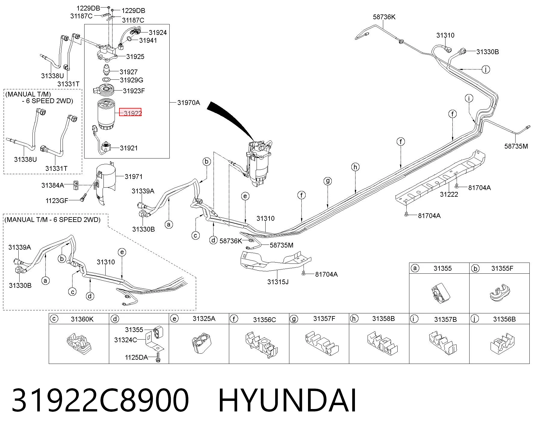 31922C8900 Hyundai/Kia