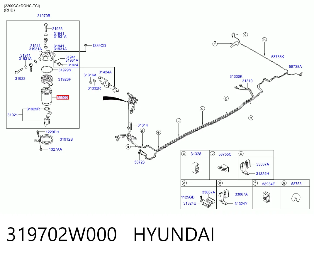 319702W000 Hyundai/Kia
