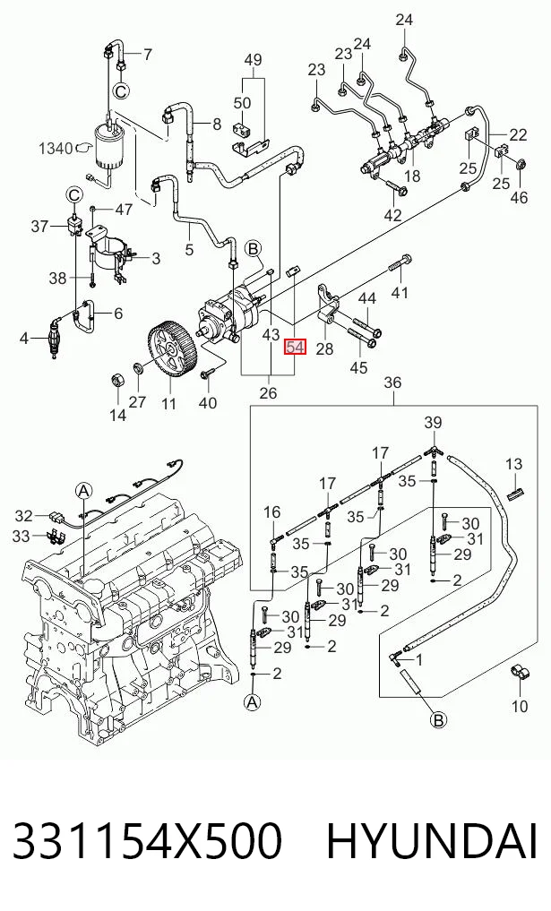 Zawór regulacji ciśnienia (zawór redukcyjny pompy wtryskowej) System Common-Rail Ford Transit V awangarda (V184/5) (2000 - 2006) cena, od 103,47 USD