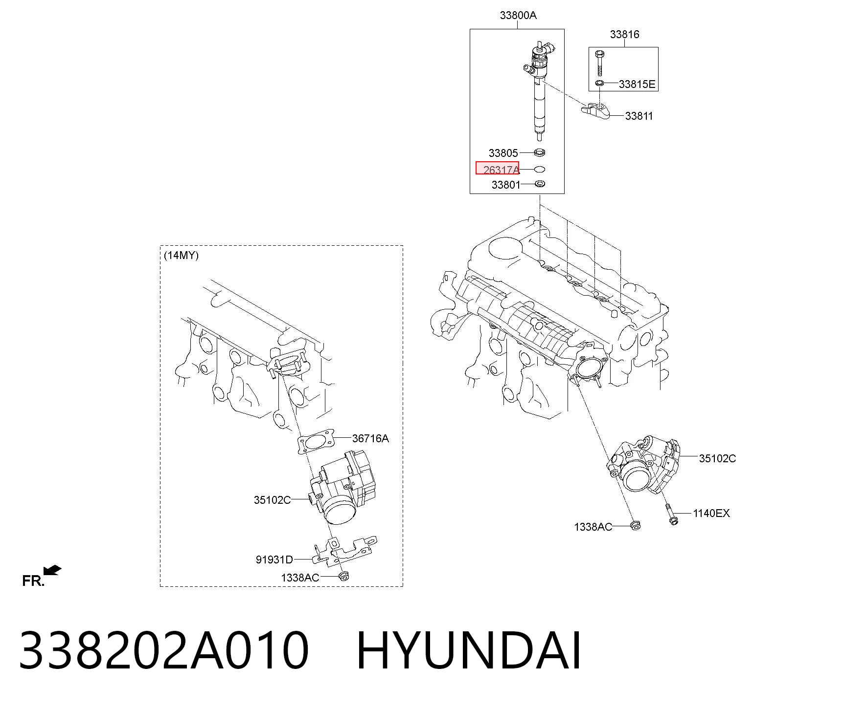 338202A010 Hyundai/Kia