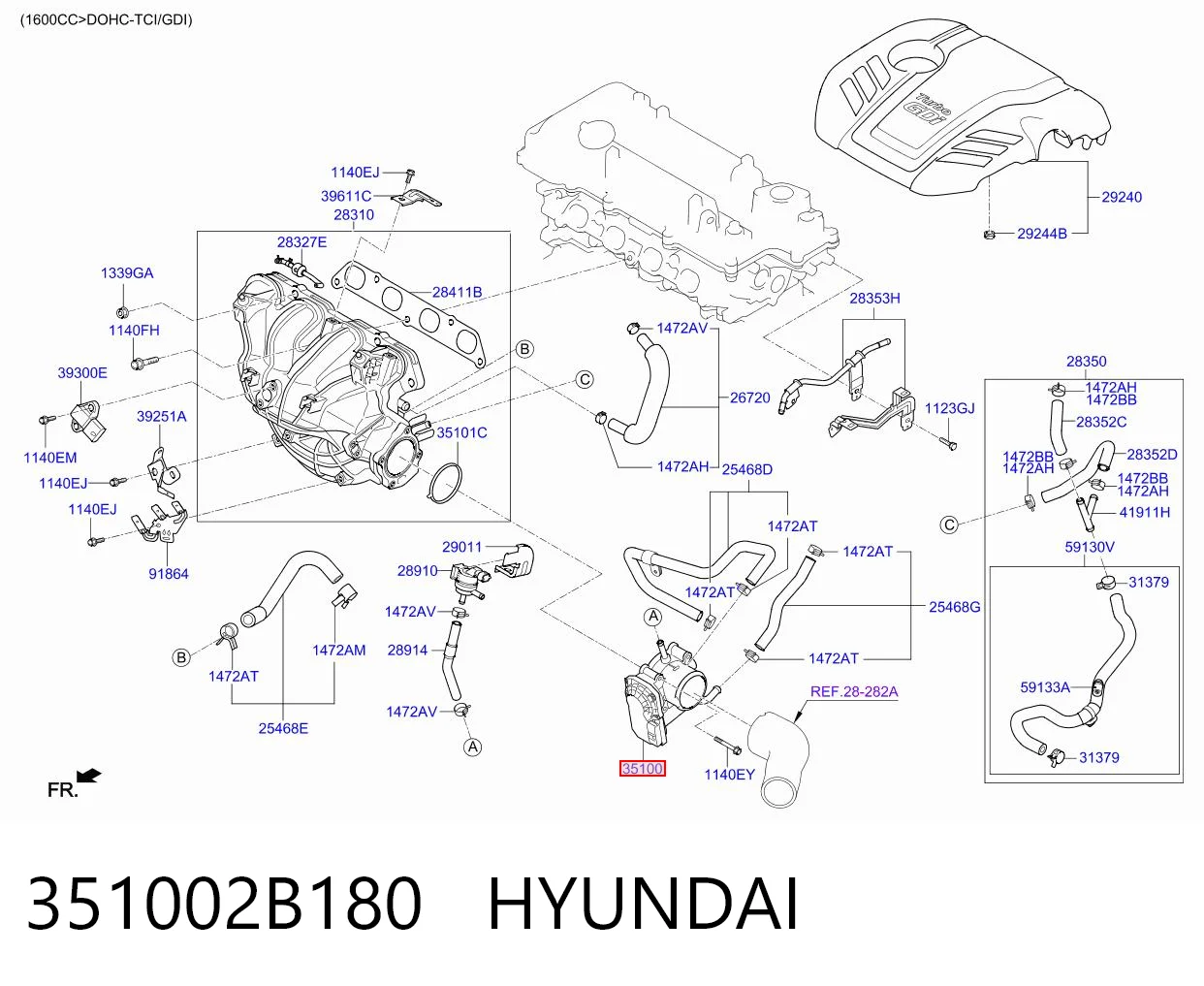 351002B180 Hyundai/Kia