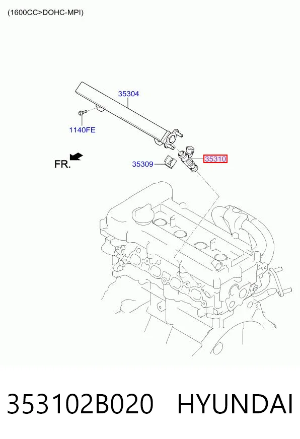 353102B020 Hyundai/Kia