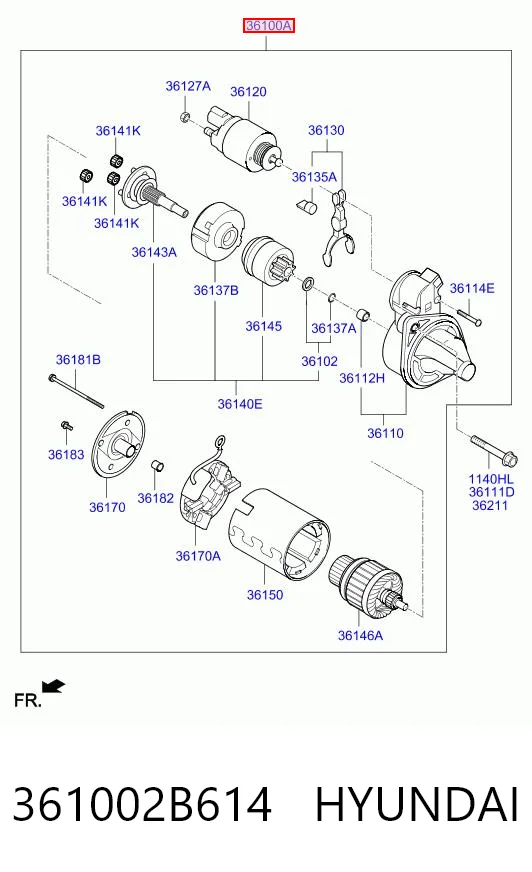 361002B614 Hyundai/Kia
