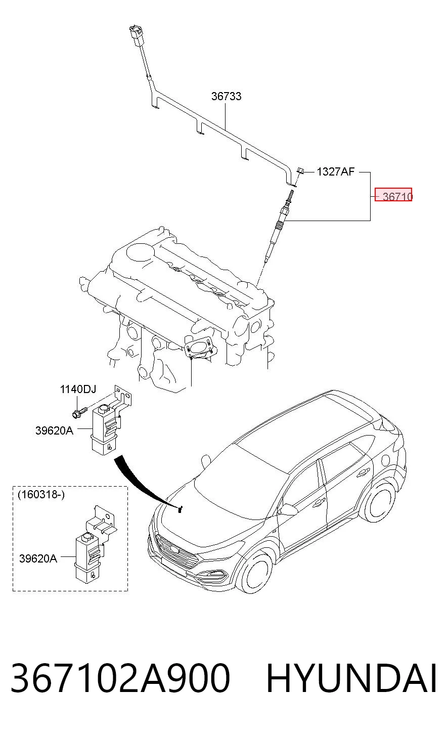 367102A900 Hyundai/Kia