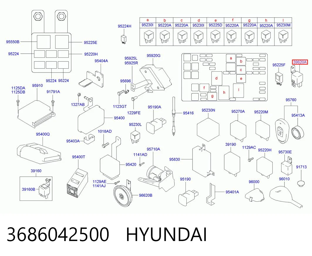 Kupić Przekaźnik świec żarowych Hyundai Trajet  FO w dobrej cenie