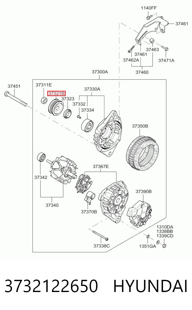 3732122650 Hyundai/Kia