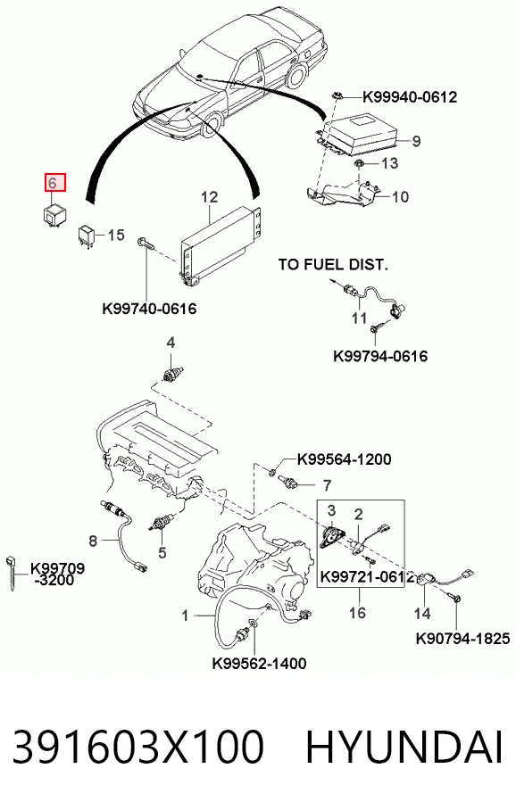 Elektryczne przekaźnik wielofunkcyjne Ford 82003697