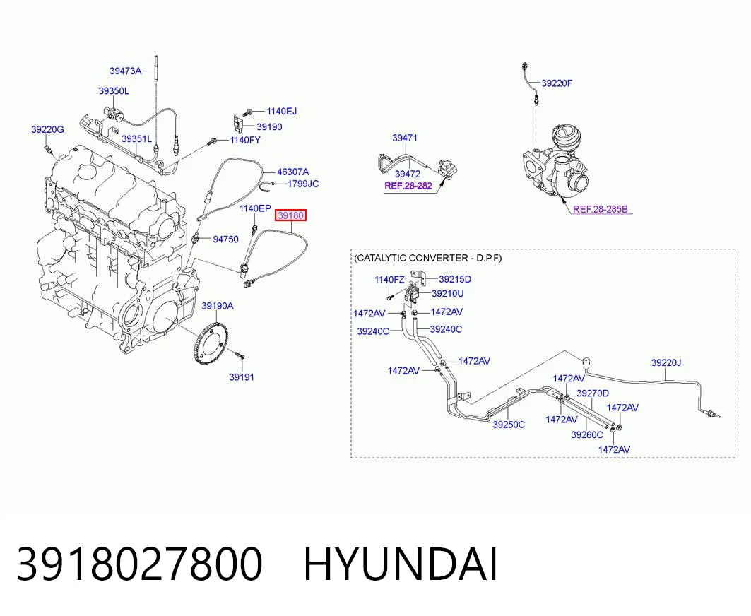 3918027800 Hyundai/Kia