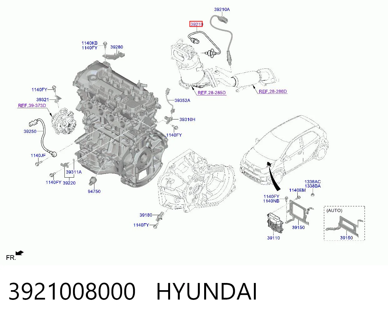 3921008000 Hyundai/Kia 