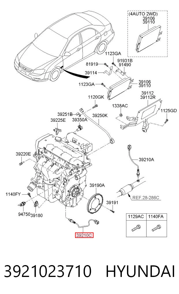 3921023710 Hyundai/Kia
