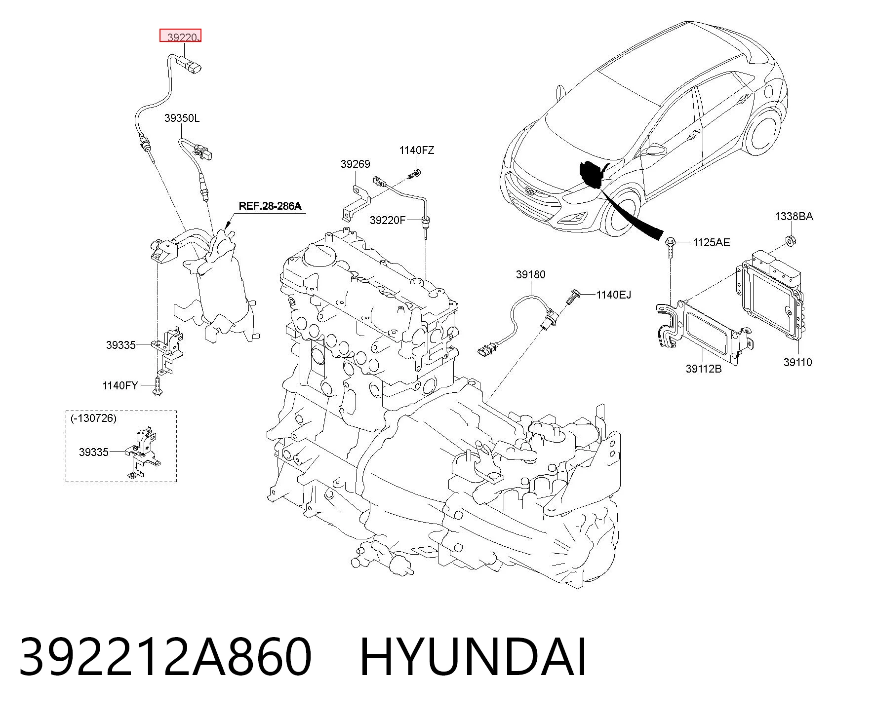 392212A860 Hyundai/Kia