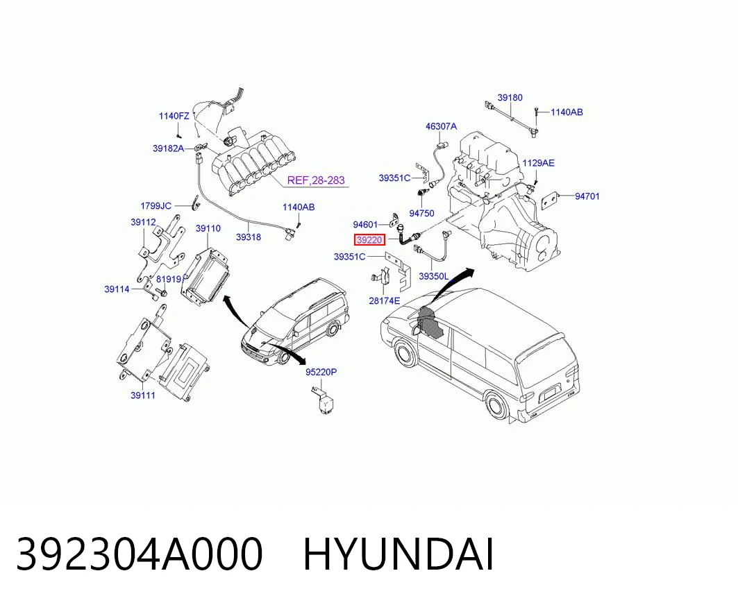 392304A000 Hyundai/Kia