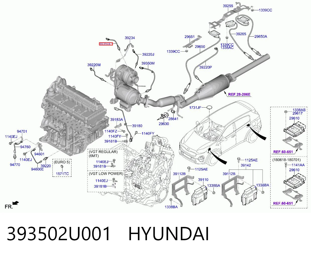 393502U001 Hyundai/Kia