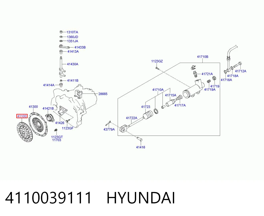 Tarcza sprzęgła do Hyundai Sonata EU4