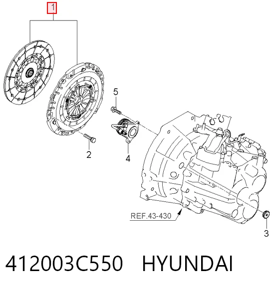 412003C550 Hyundai/Kia