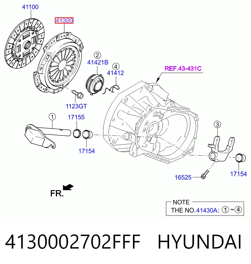 4130002702FFF Hyundai/Kia