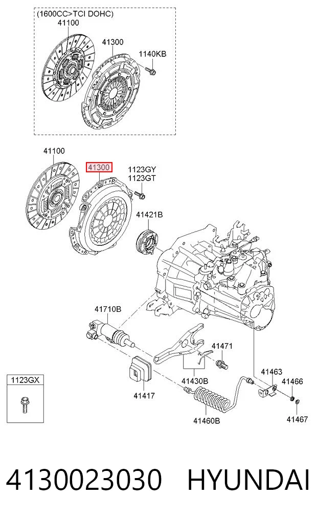 4130023030 Hyundai/Kia