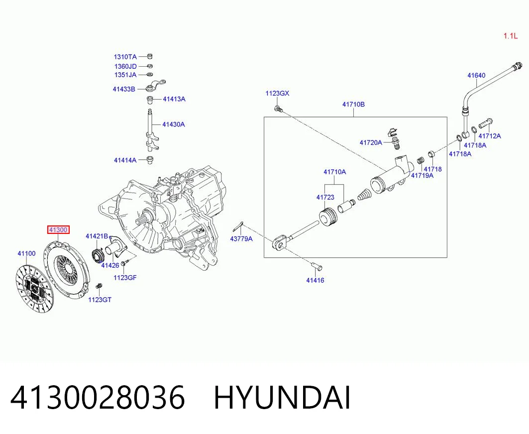 Docisk sprzęgła Hyundai Accent II sedana (LC) (1999 - 2005) cena, od 65,48 USD