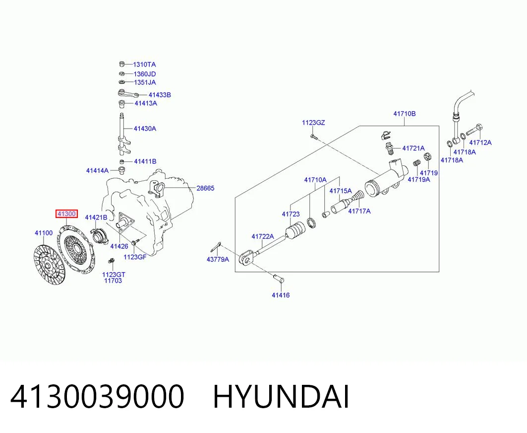 4130039000 Hyundai/Kia