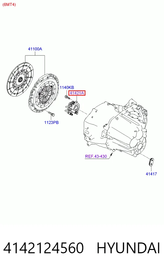 4142124560 Hyundai/Kia