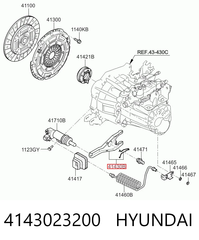 4143023200 Hyundai/Kia