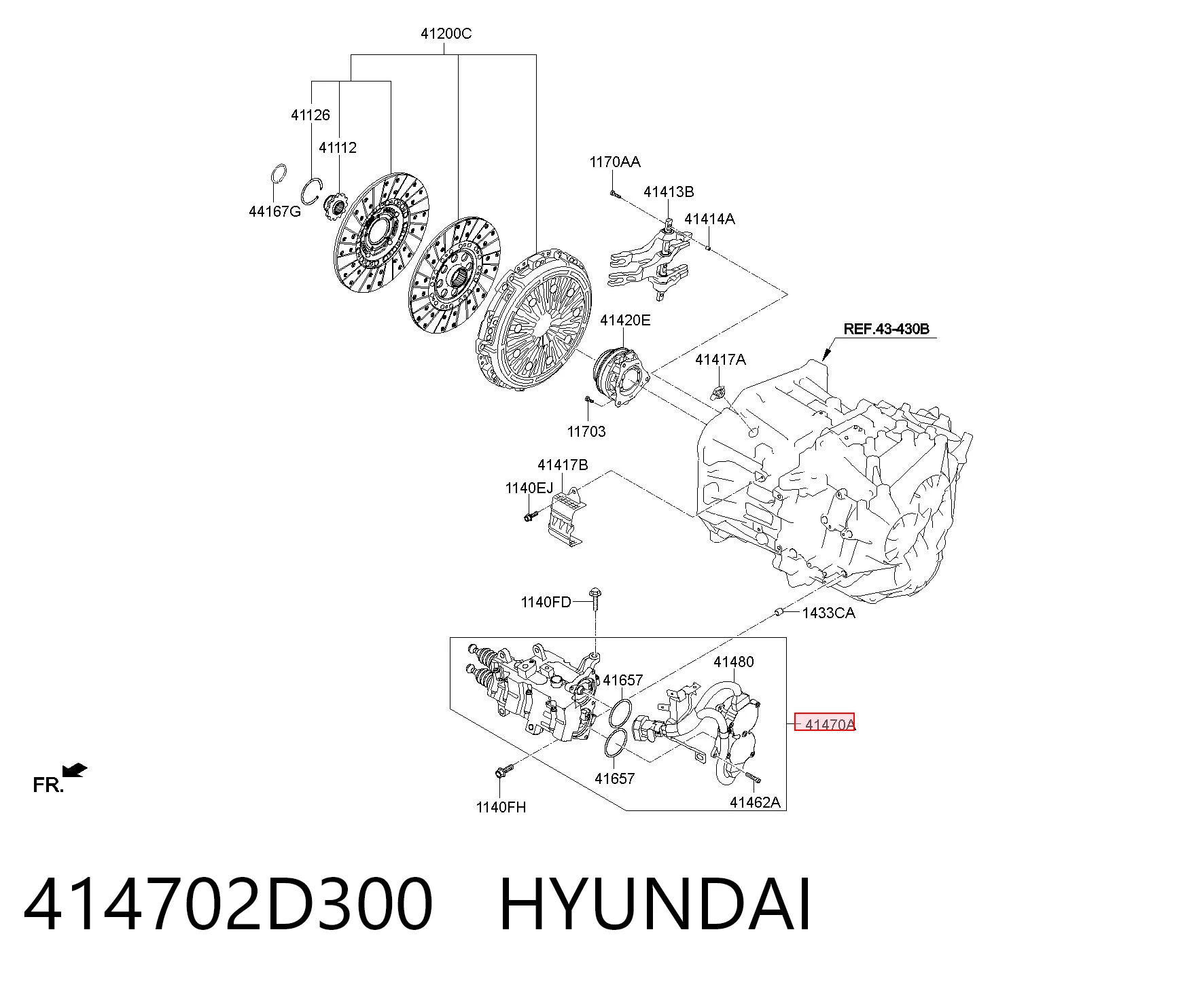 414702D300 Hyundai/Kia 