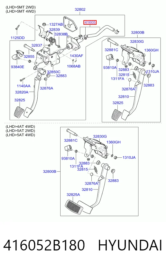 416052B180 Hyundai/Kia