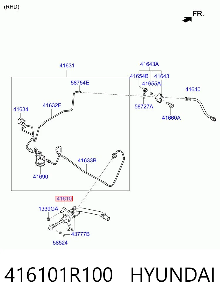 416101R100 Hyundai/Kia
