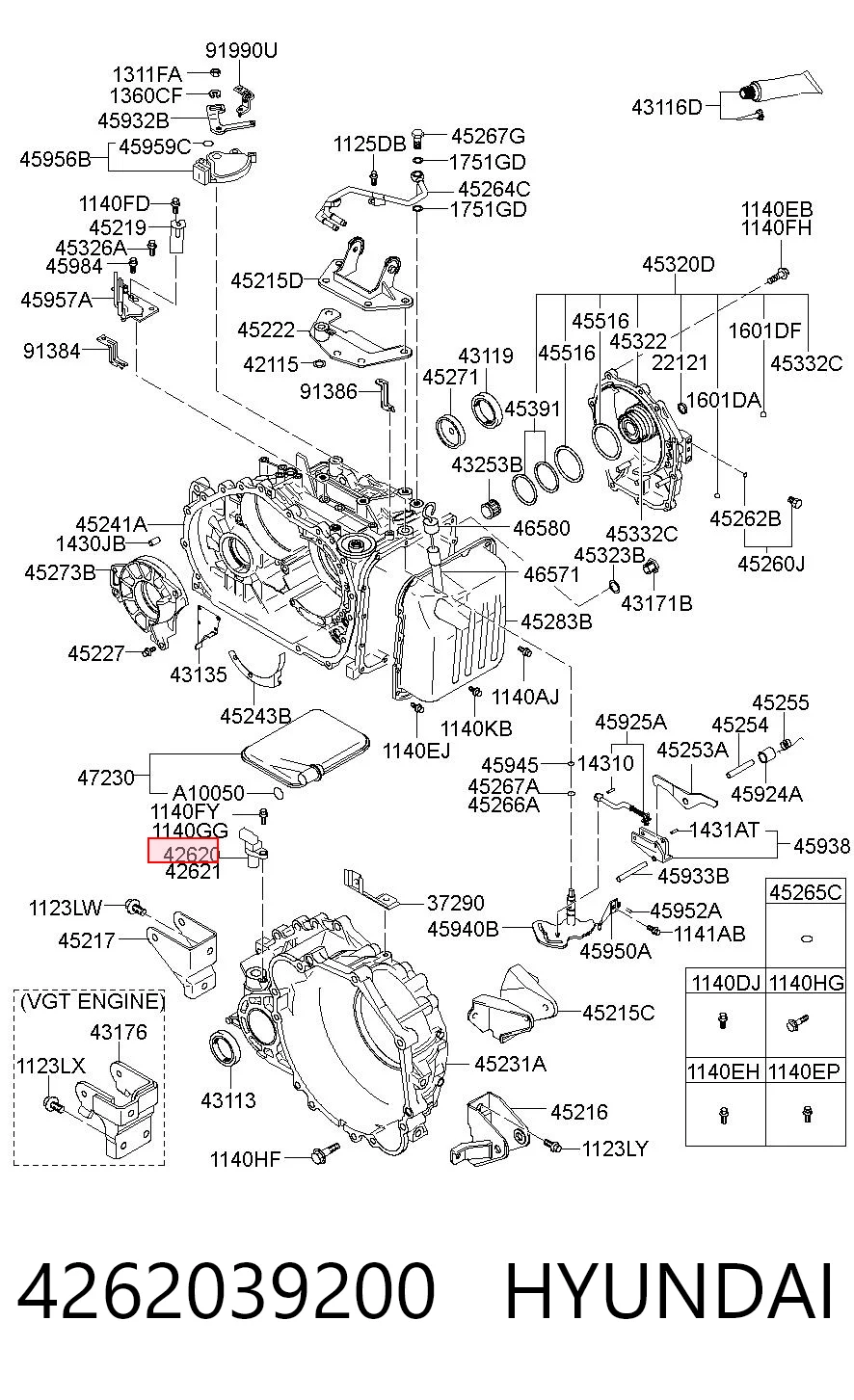 4262039200 Hyundai/Kia