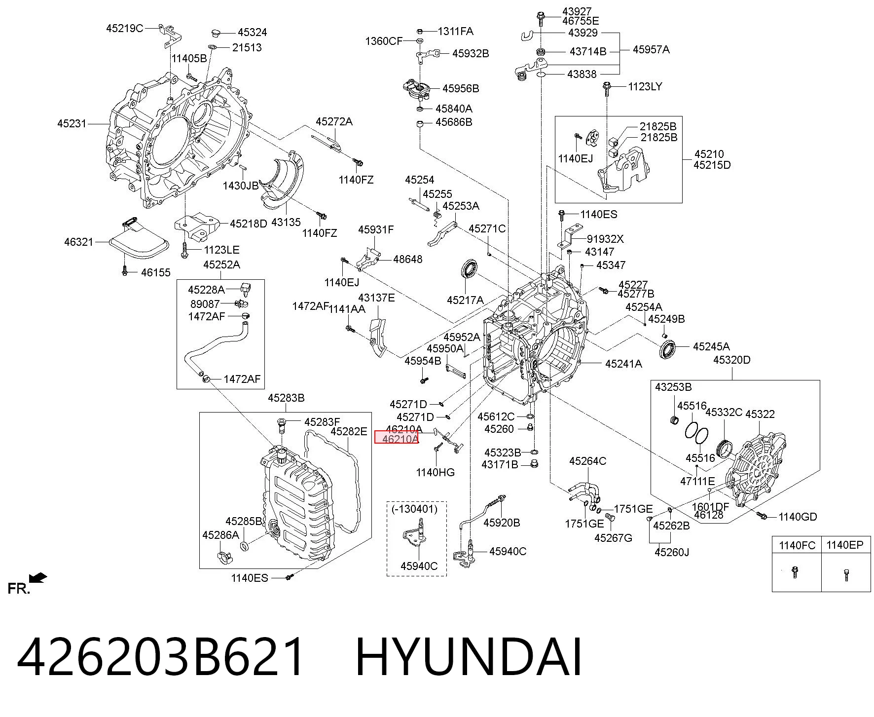 426203B621 Hyundai/Kia Czujnik prędkości